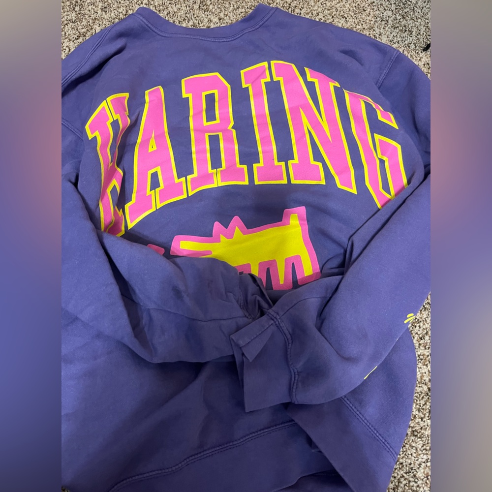 Urban Outfitters Keith Haring sweatshirt, S/M, fits oversized.